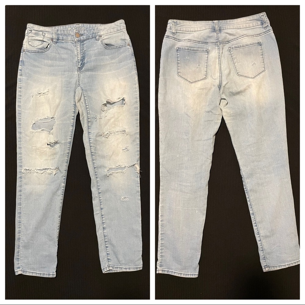 Chico’s Platinum Jeans